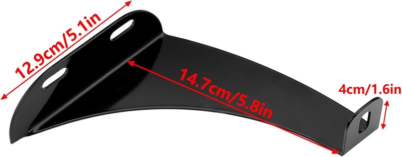 iTobest Fairing Support Bracket for Harley Road Glide FLTR 2004-2013 Duty Black Steel Bracket Kit Direct Replacement, Easy Installation - Image 2